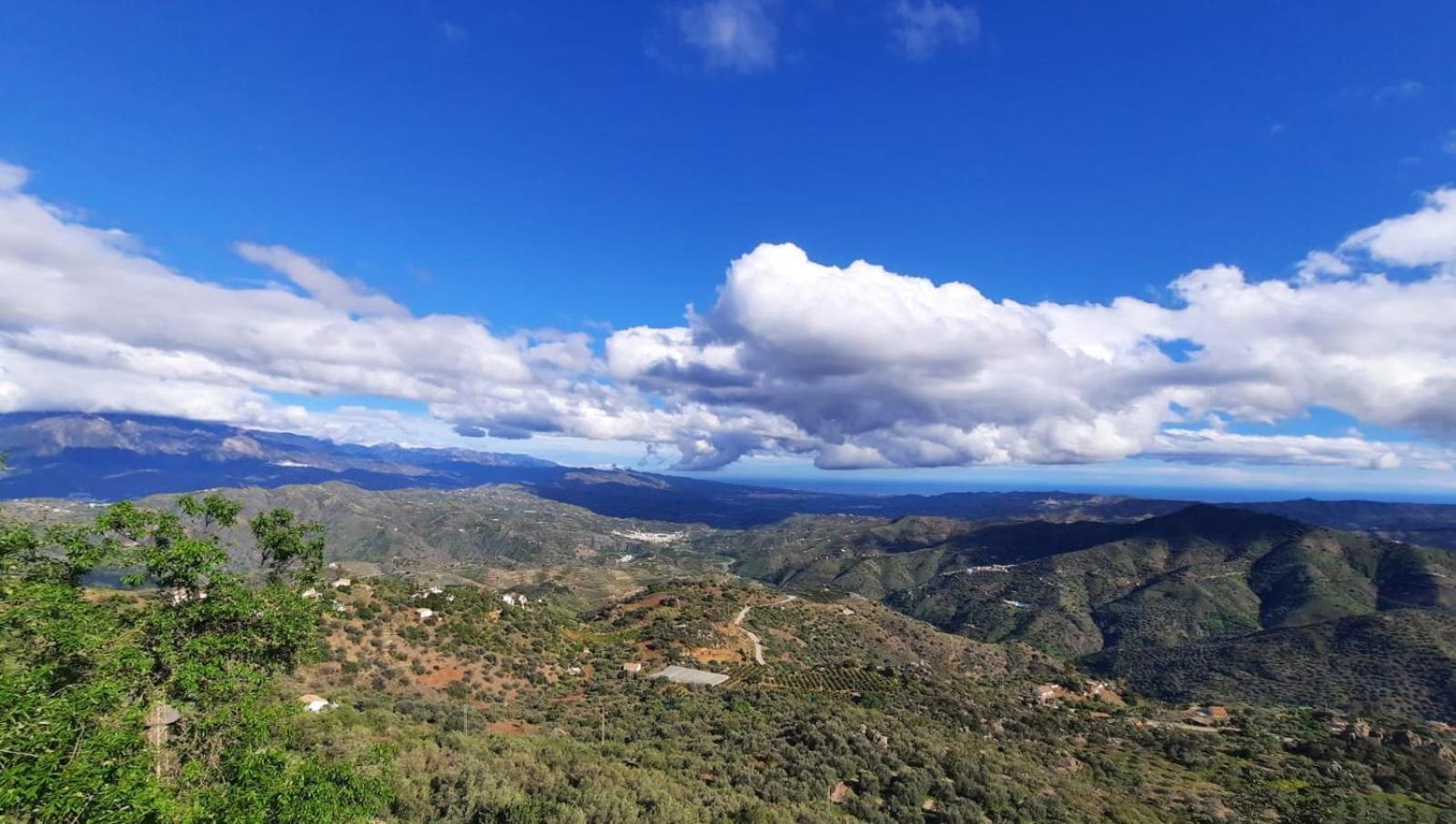 Hotel Rural Verde Oliva Comares ภายนอก รูปภาพ