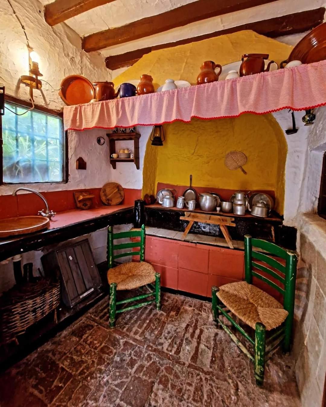 Hotel Rural Verde Oliva Comares ภายนอก รูปภาพ